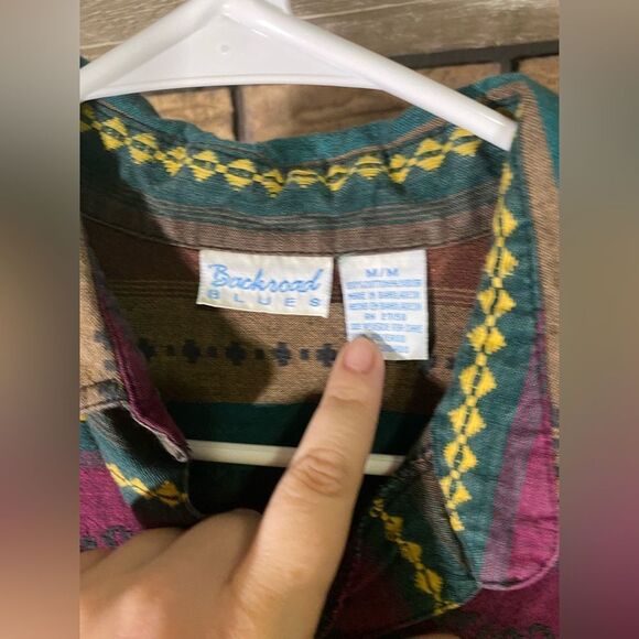 Backroad blues rodeo top - Picture 3 of 5